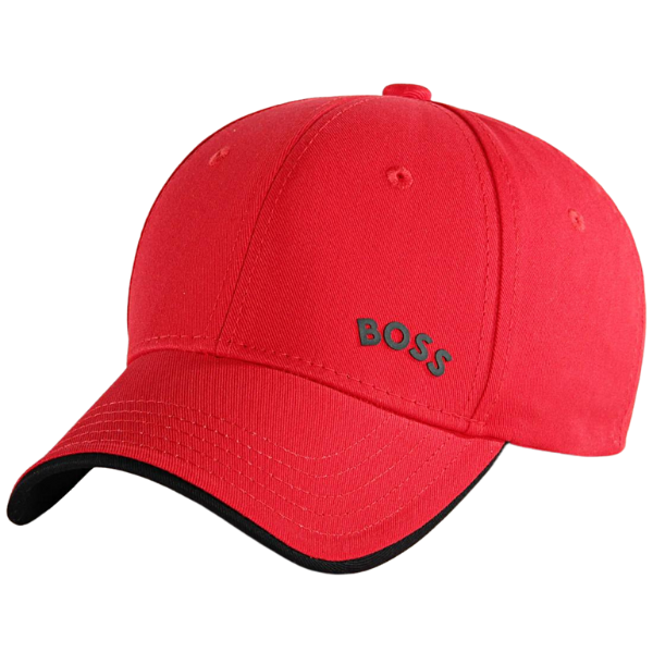 BONE BOSS CAP BOLD CURVED VERMELHO