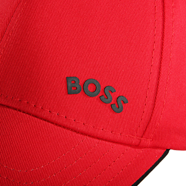 BONE BOSS CAP BOLD CURVED VERMELHO