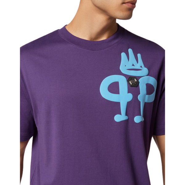 CAMISETA PP ROUND NECK SS ICONIC PLEIN