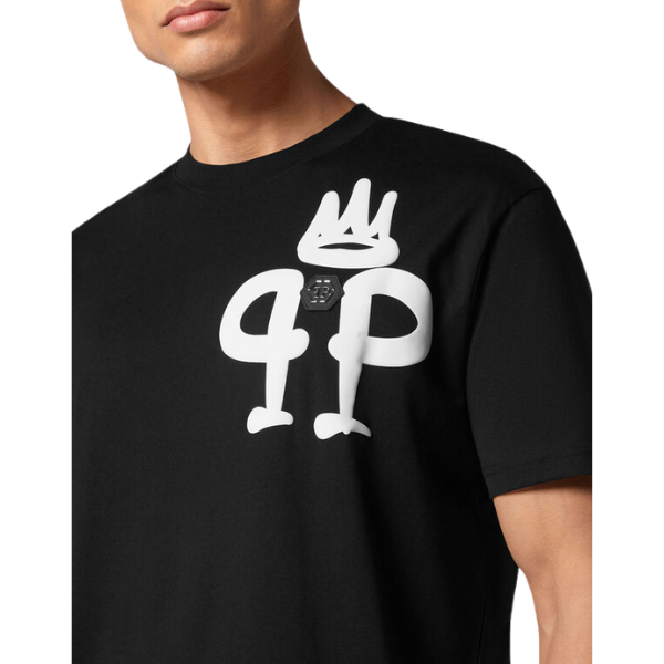 CAMISETA PP ROUND NECK SS ICONIC PLEIN