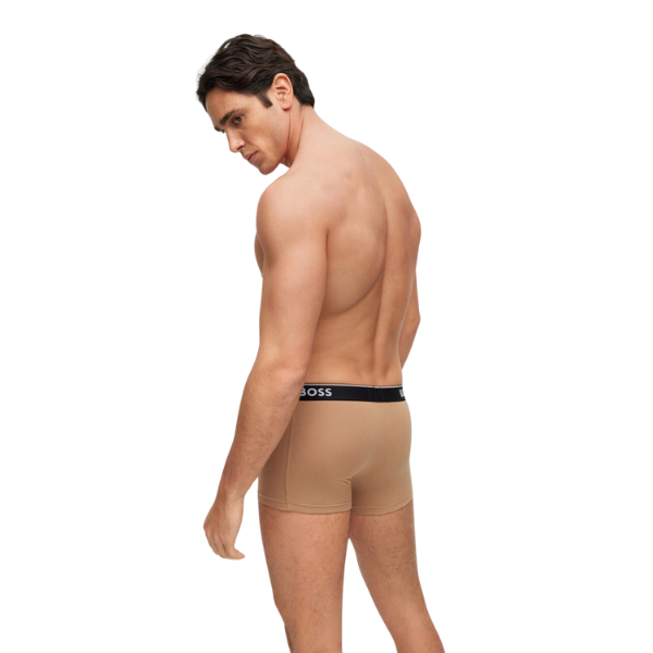 CUECA BOSS TRUNK 3P POWER