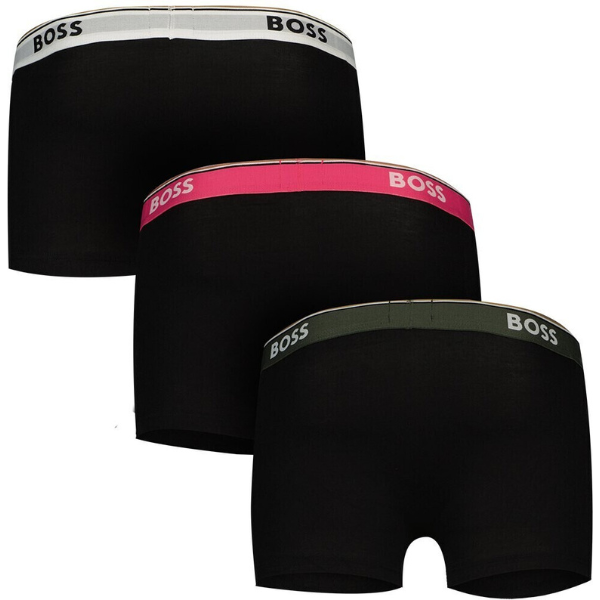 CUECA BOSS TRUNK 3P POWER