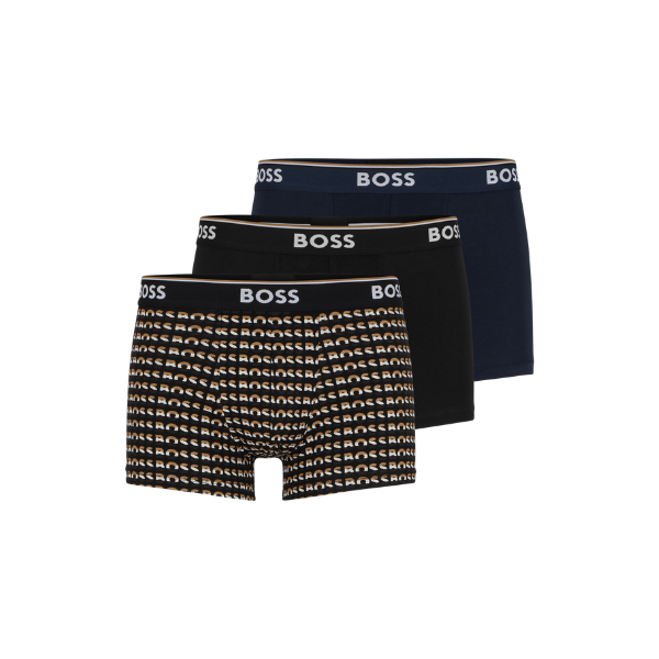 CUECA BOSS TRUNK 3P POWER DESIG